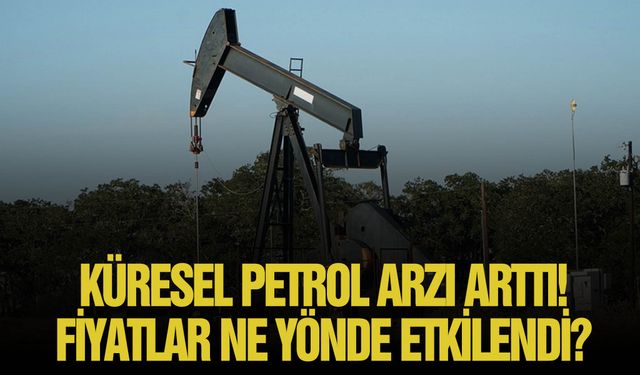 Küresel petrol arzı ekimde günlük 320 bin varil arttı