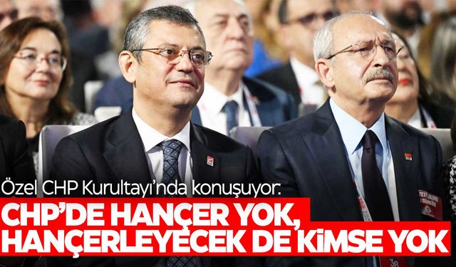 Özgür Özel’den Kılıçdaroğlu’na ‘hançer’ göndermesi!