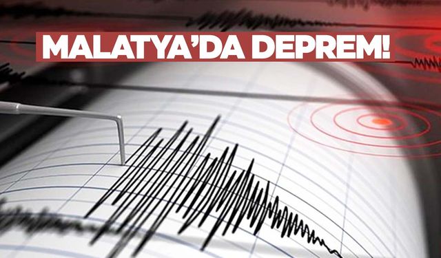 Malatya’da 5,2 büyüklüğünde deprem