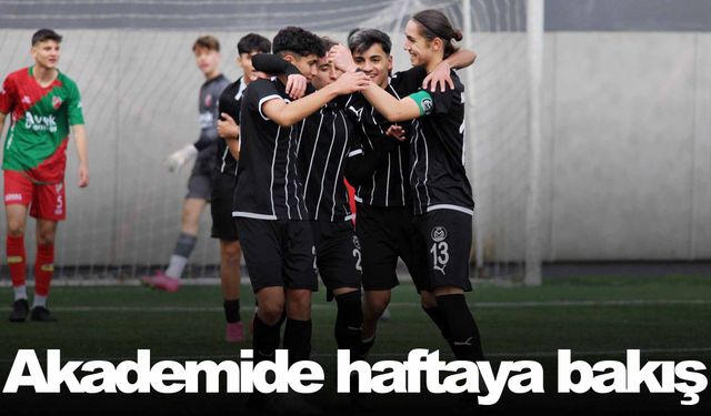 Manisa FK Akademi’den 2 galibiyet 1 beraberlik