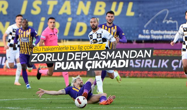 Manisa FK İstanbul deplasmanından puansız dönüyor! 8 sarı, 1 kırmızı kart...