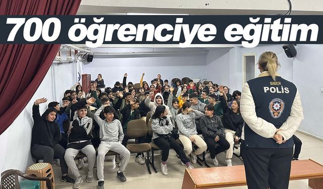 Manisa'da 700 öğrenciye SİBERAY eğitimi  