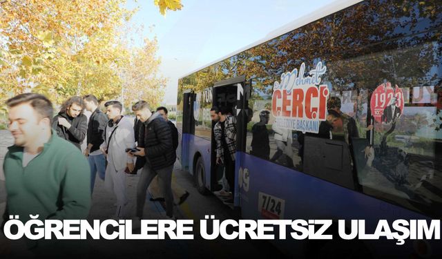 Manisa’da belediyeden öğrencilere ücretsiz ulaşım!