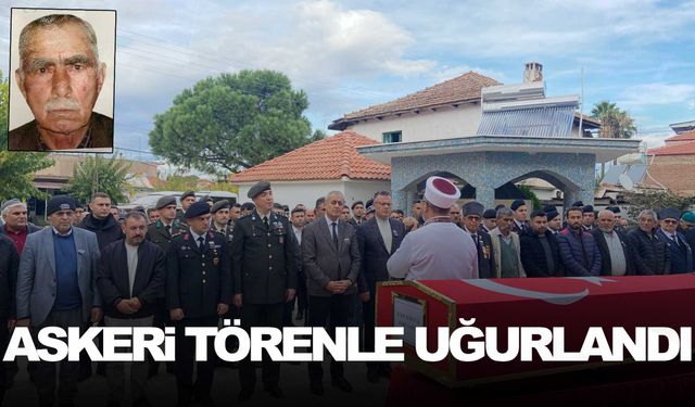 Manisa’da hayatını kaybeden Kore Gazisi’ne son veda