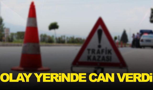 Manisa’da otomobilin çarptığı yaya hayatını kaybetti