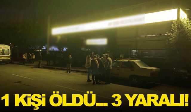 Manisa’da restoranda silahlar patladı!