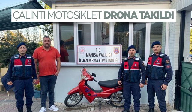 Manisa’da şüpheli motosiklet çalıntı çıktı