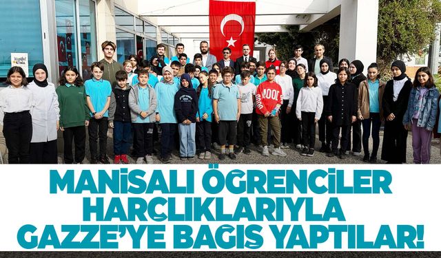 Manisalı öğrencilerden anlamlı hareket!