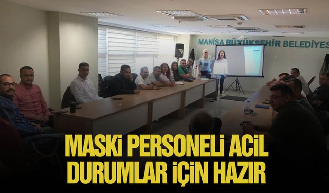 MASKİ Personeline İlk Yardım Eğitimi