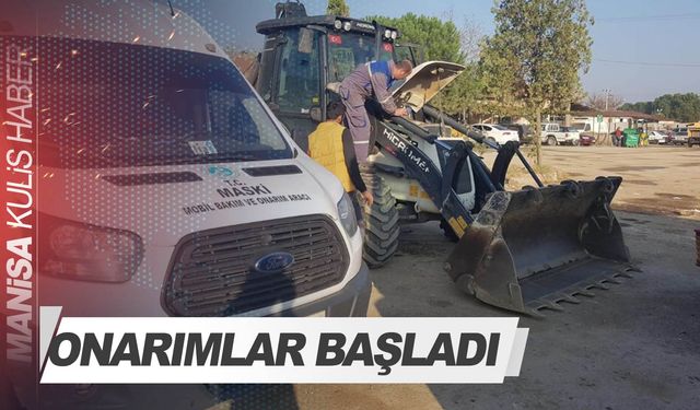 MASKİ’de periyodik araç bakımları ile hizmet aksamıyor