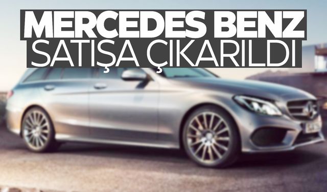 2016 model Mercedes Benz marka araç icradan satışta