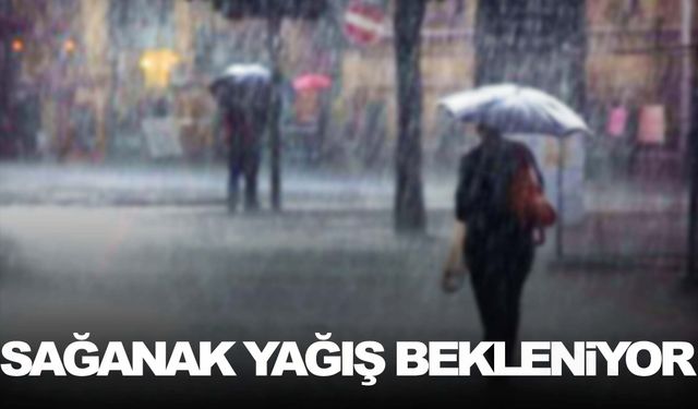 Meteoroloji Manisa için uyardı… Sağanak bekleniyor