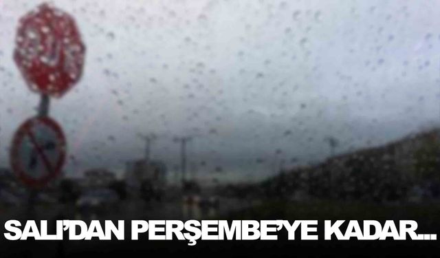 Meteorolojiden ikinci uyarı… Manisa’nın 10 ilçesi dikkat!