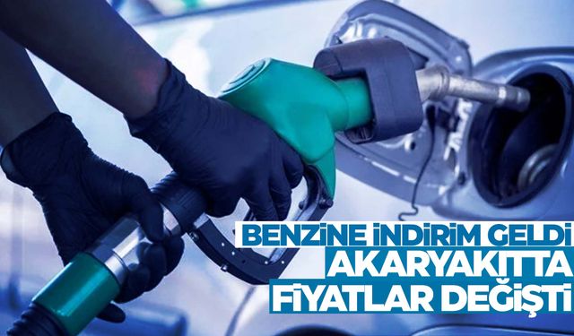 Motorinin ardından bir indirim de benzine!