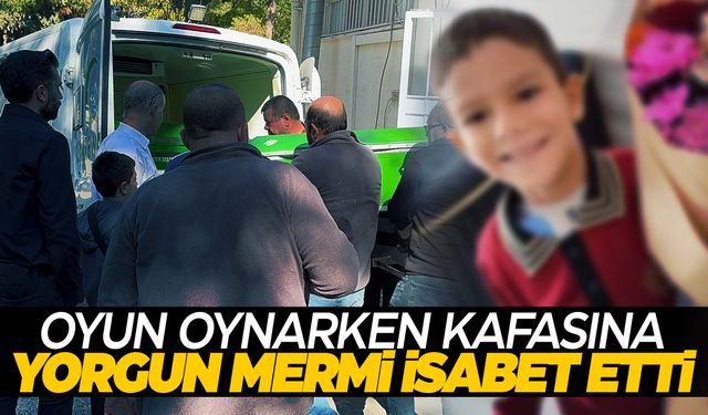 Maganda dehşeti yine kahretti… Yorgun mermi 6 yaşındaki Tuğrul’u hayattan kopardı