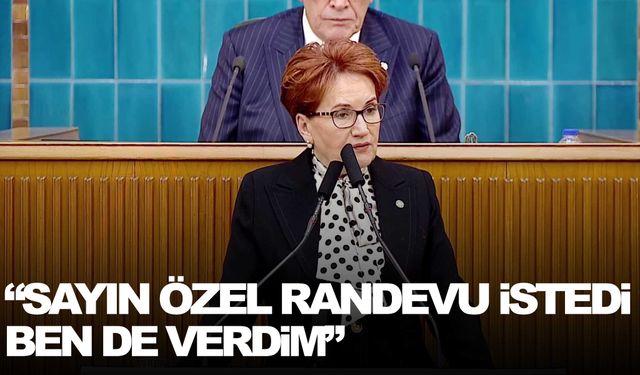 Akşener ile Özel görüşecek… Konu Akşener’e soruldu