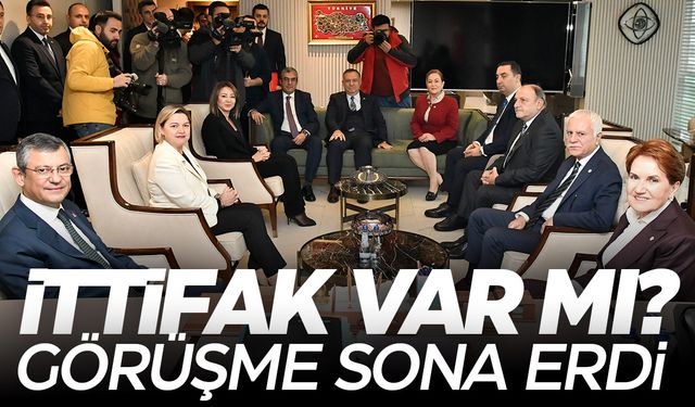 Özgür Özel ve Meral Akşener açıklama yaptı! İttifak var mı?