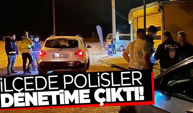 İlçede asayiş uygulaması… Aranan 10 kişi yakalandı!