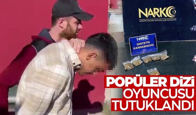 Popüler dizinin oyuncusu tutuklandı!