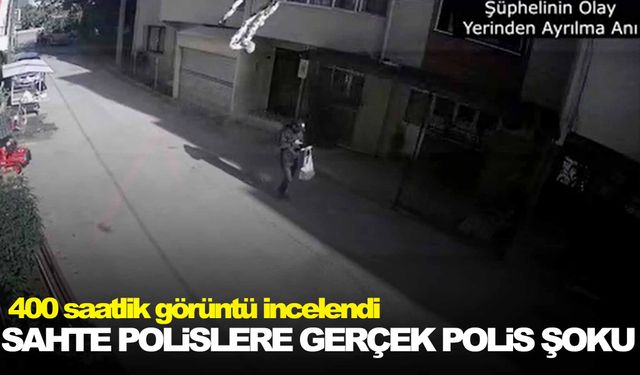 İzmir’de sahte polislere gerçek polis şoku