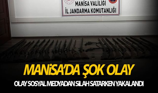 Sosyal medya üzerinden silah satışına jandarma engeli