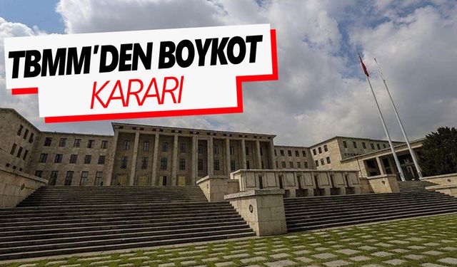 TBMM lokanta ve işletmelerinde İsrail'i boykot kararı