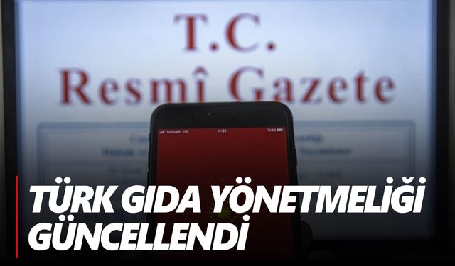 Türk Gıda Kodeksi Bulaşanlar Yönetmeliği güncellendi