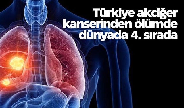 Türkiye akciğer kanserinden ölümde dünyada 4. sırada