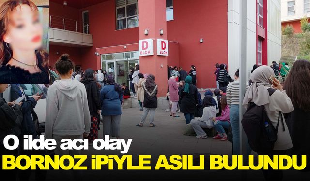 Üniversite öğrencisi yurdun banyosunda ölü bulundu