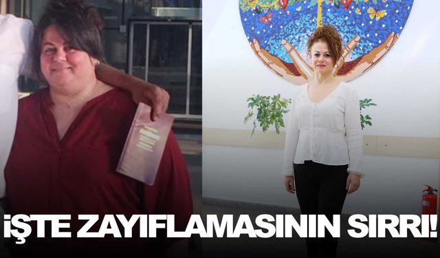 Yemek yiyerek bir buçuk yılda 50 kilo zayıfladı