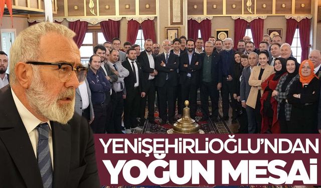 AK Partili Yenişehirlioğlu’ndan yoğun mesai