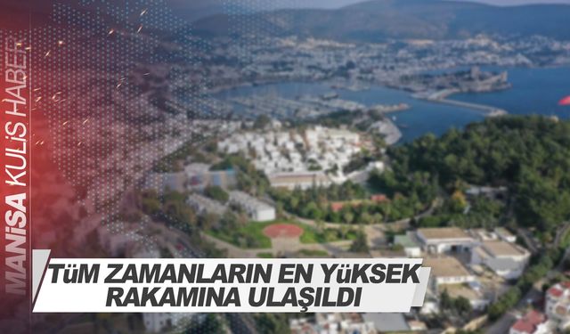 Yılın 10 ayında 1 milyon 426 bin 146 ile rekor kırdı