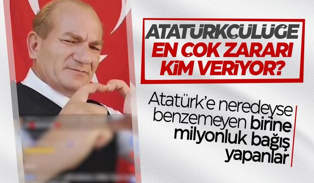 Yok artık dedirten iddia... Atatürk'e benziyor diye bir ton para verdiler!