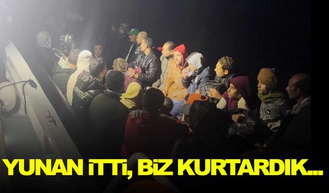 Yunan itti, biz kurtardık…