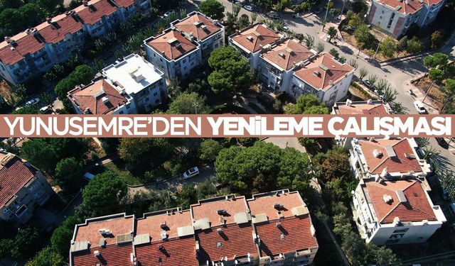 Yunusemre’den yenileme çalışması… Bu parkları gören çok beğeniyor!