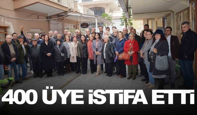 Ege ilinde flaş gelişme… İYİ Parti'de 400 üye istifa etti