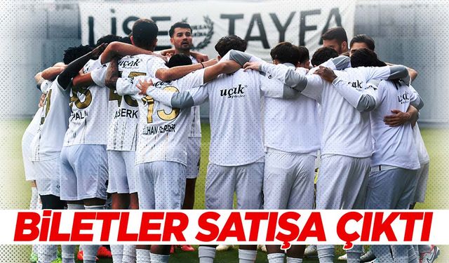 Adanaspor maçının biletleri satışa çıktı