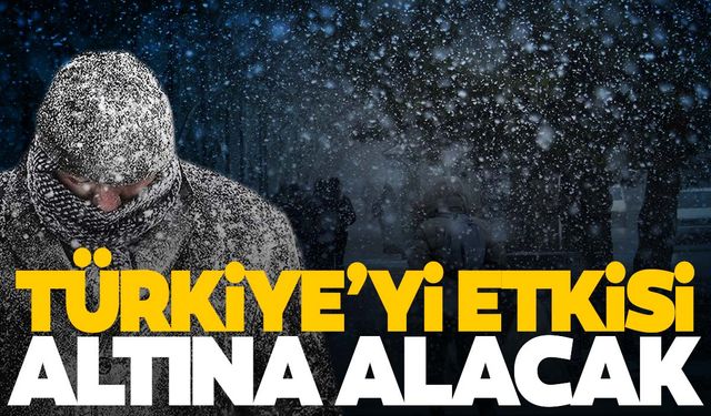 Alarm verildi… Donacağız! Yurdu etkisi altına alacak!