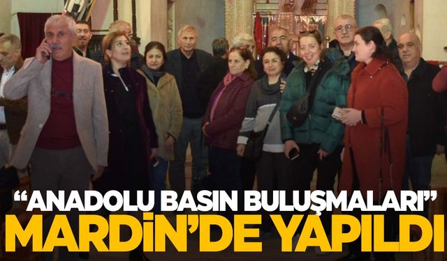 “Anadolu Basın Buluşmaları” Mardin’de yapıldı