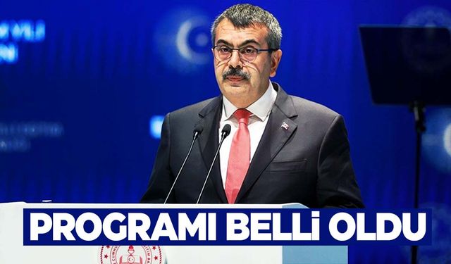 Bakan Tekin’in Manisa programı belli oldu