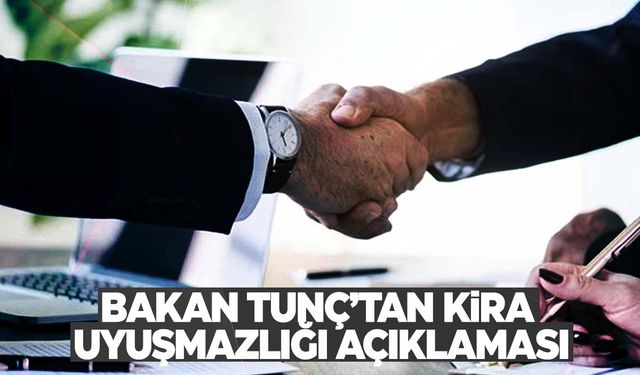 Kira uyuşmazlıklarında ‘arabuluculuk’ sistemi nasıl işliyor? Bakan Tunç açıkladı