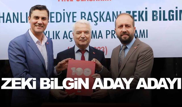 Başkan Bilgin aday adaylığını açıkladı