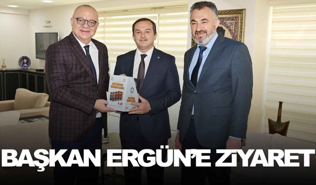 Başkan Ergün, il sağlık müdürünü ağırladı