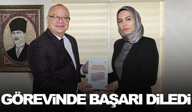 Başkan Ergün, İŞKUR İl Müdürü’nü ağırladı