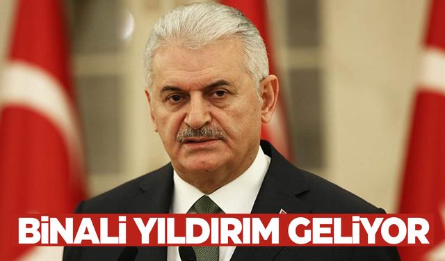 Binali Yıldırım Manisa’ya geliyor