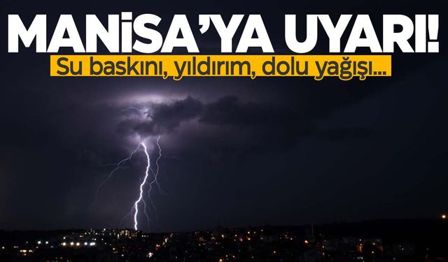 Bir uyarı da Valilik’ten… Sağanak ve gök gürültülü yağışlara dikkat!