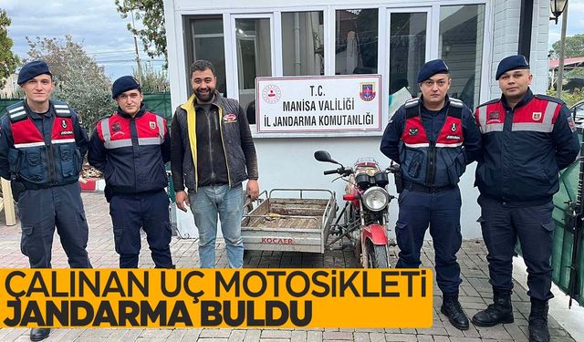 Manisa’da hırsız çaldı… Jandarma buldu!