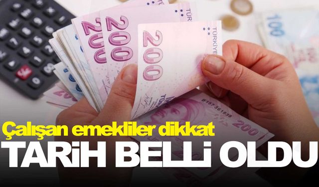 Çalışan emekliler 5 bin TL’lik ikramiyeyi ne zaman alacak?