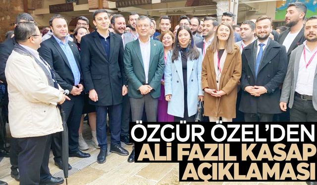 CHP'den Saadet Partisi'ne geçmişti… Özgür Özel’den Ali Fazıl Kasap açıklaması!