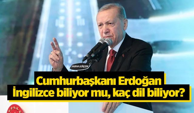 Recep Tayyip Erdoğan yabancı dil biliyor mu? Cumhurbaşkanı Erdoğan İngilizce biliyor mu, hangi dilleri biliyor?